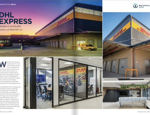 DHL EXPRESS: Pioneers in sustainable logistics at Waterfall City